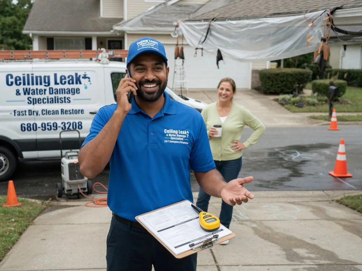 Ceiling Leak Cleanup Mount Pleasant, SC FAQs